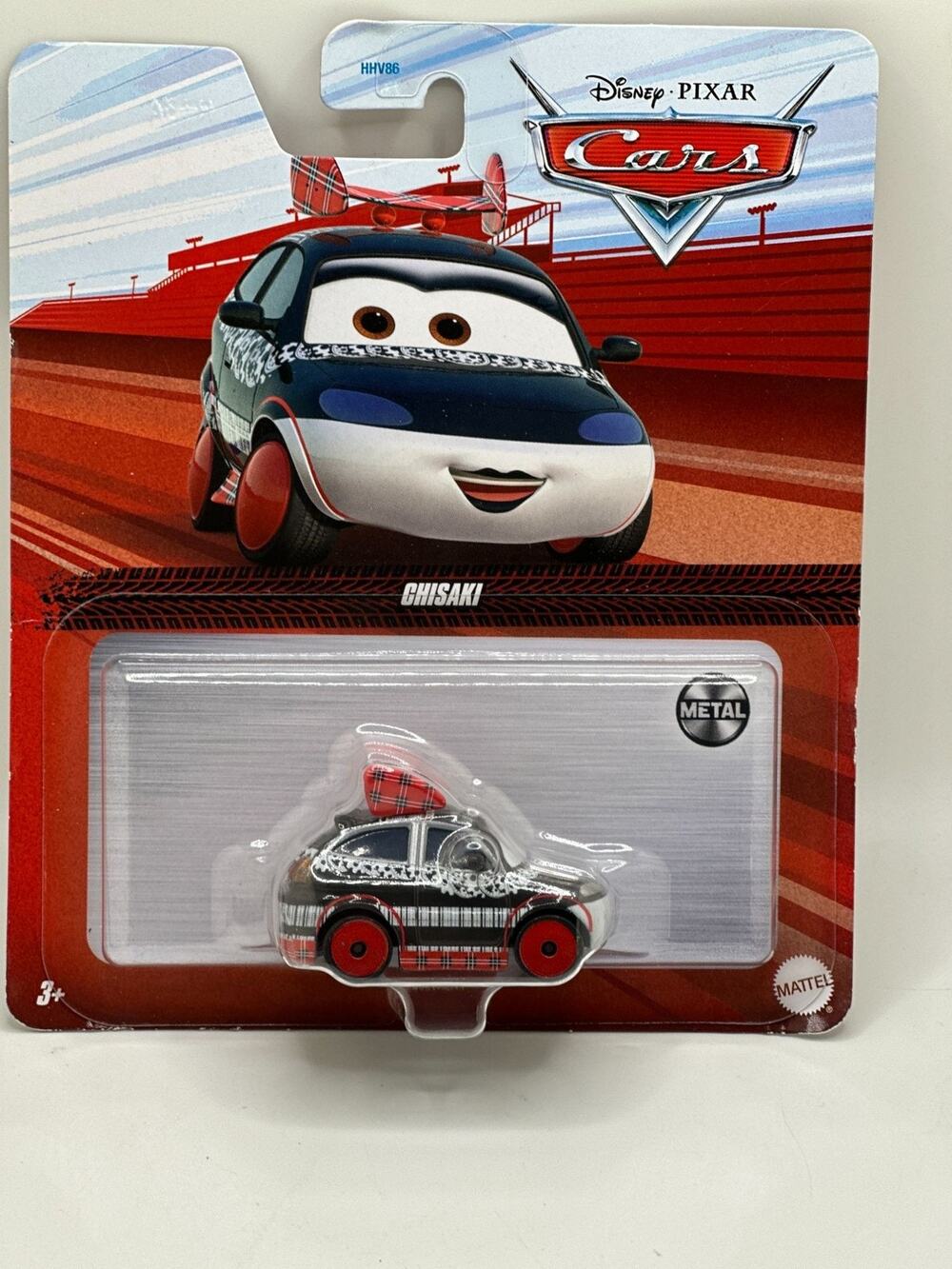 Disney Pixar Cars Chisaki Die-Cast Metal Toy Car By Mattel HHY86